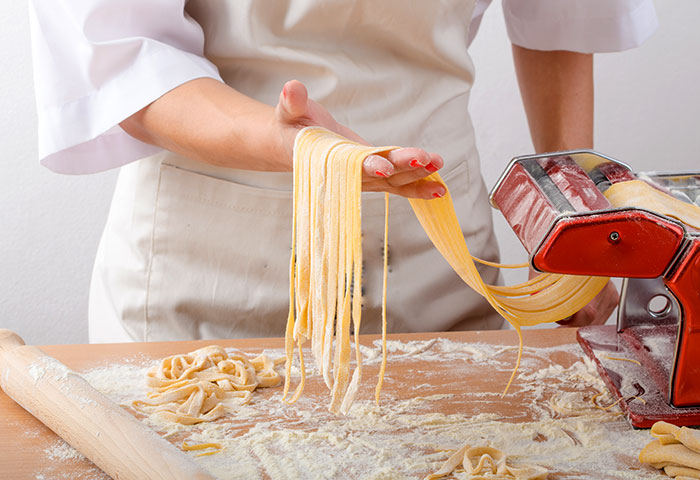 fresh, handmade tagliatelle that melts in your mouth